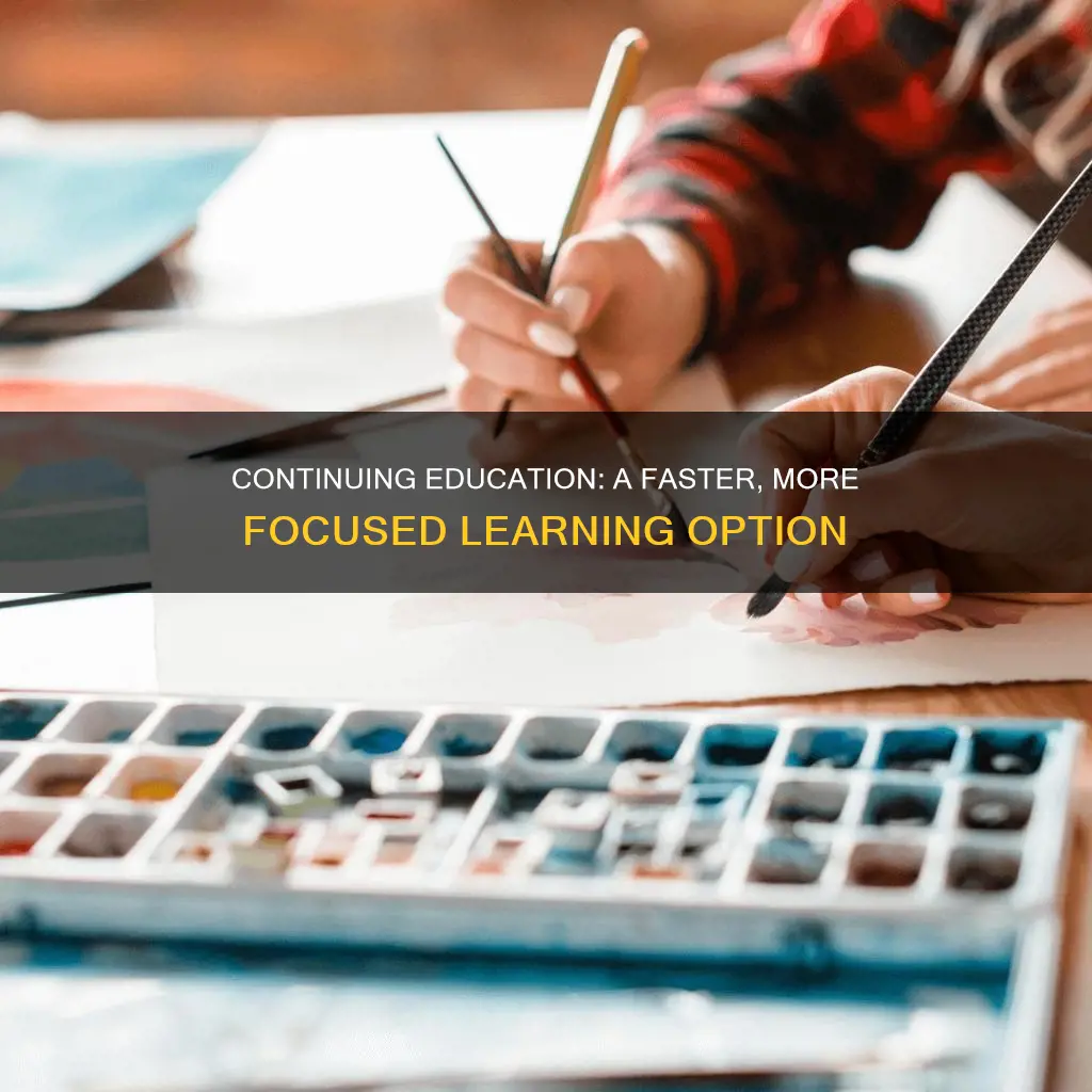 does continuing education constitute has half time of school