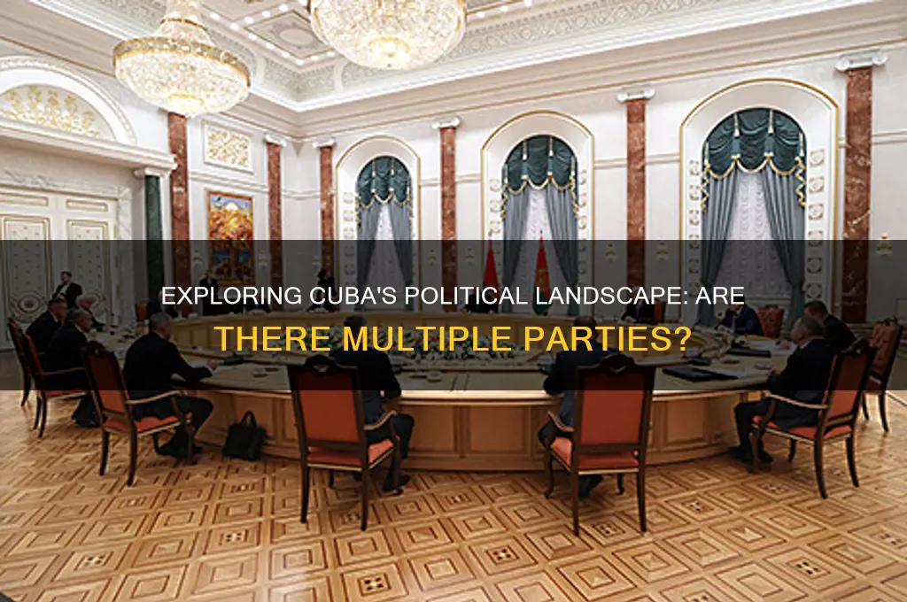 does cuba have political parties