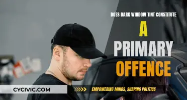 Dark Window Tint: Primary Offence or Not?
