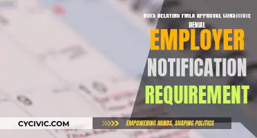 FMLA Approval: Delayed Denial and Employer Notification Requirements
