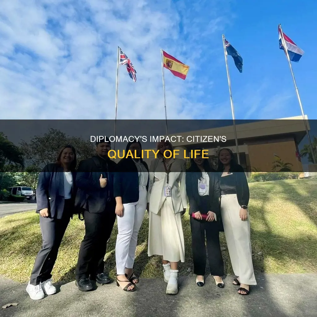 does diplomacy affect a citizens quality of life