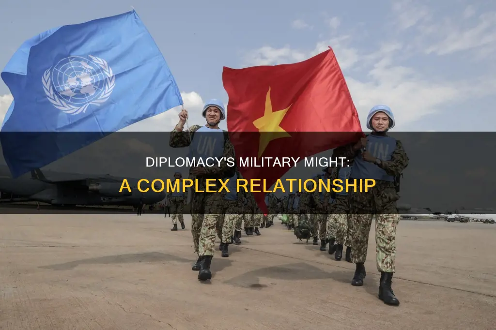 does diplomacy include military