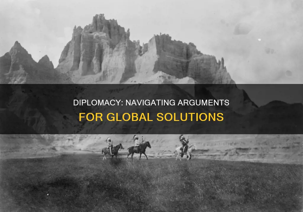 does diplomacy mean arguemen