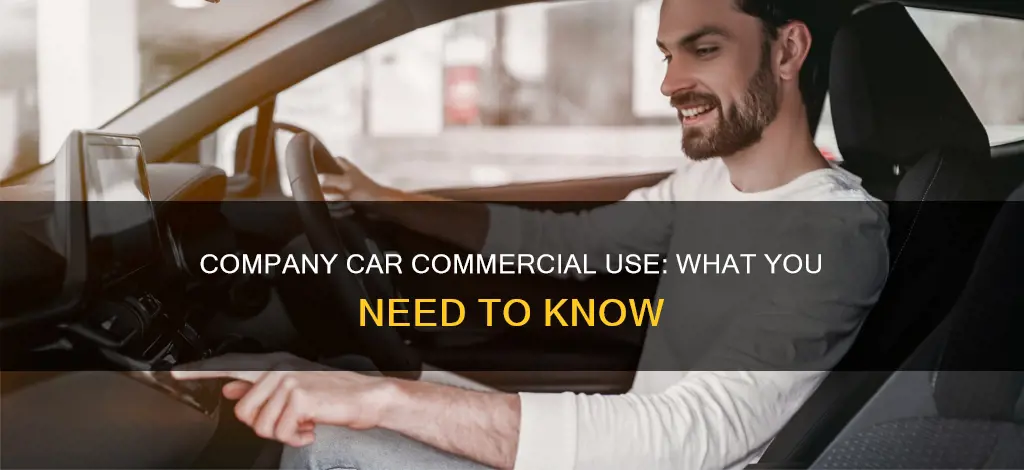 does driving on company business constitute commercial use