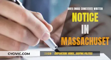 Email Legality: Written Notice in Massachusetts Law