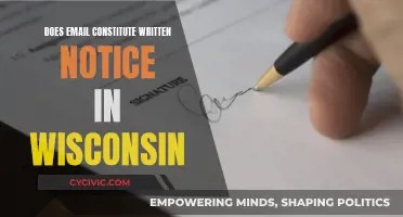 Wisconsin's Email Legality: Written Notice Validity in the State