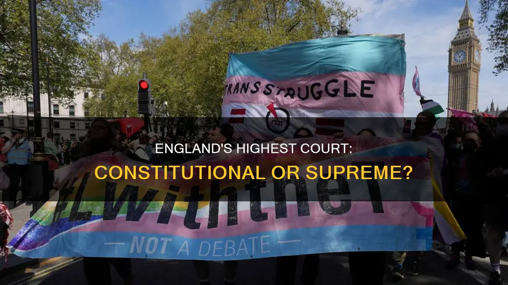 does england have a constitutional court or supreme court