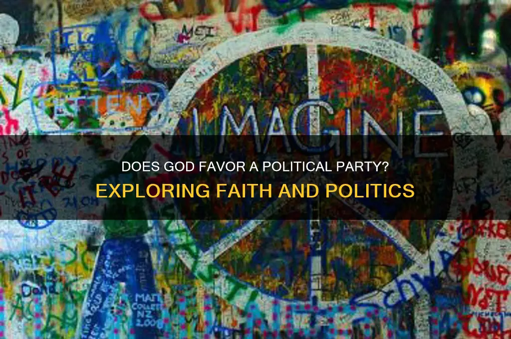 does god favor a political party