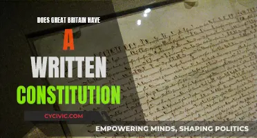 Great Britain's Constitution: Written or Unwritten?