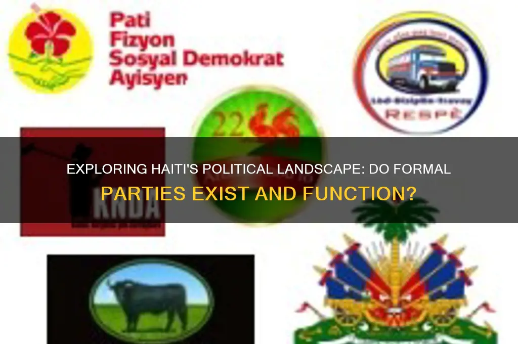does haiti have political parties