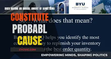 Unusual Amounts: Probable Cause or Red Herring?