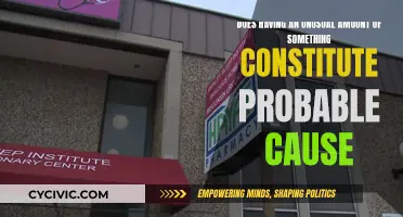 Unusual Amounts: Probable Cause or Red Herring?