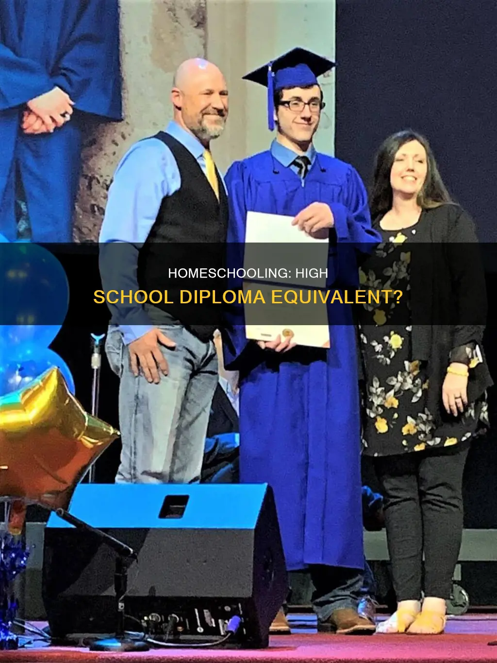 does homeschooling constitute equivalency with high school graduation