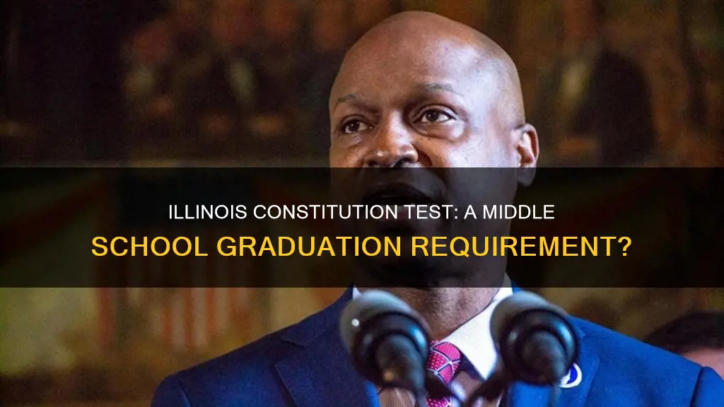 does illinois require the constitution test to graduate middle school