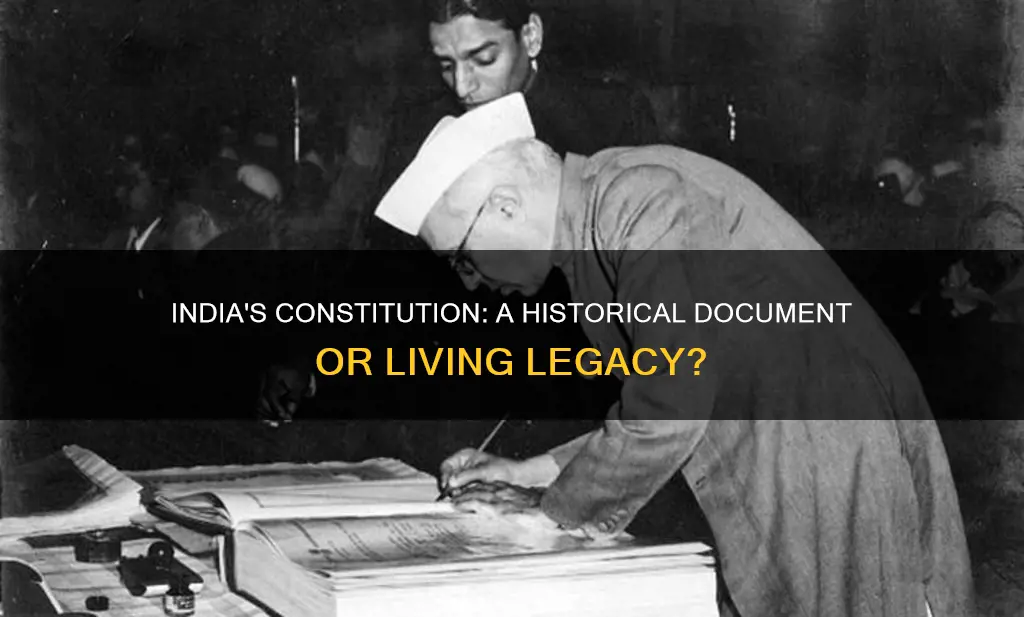 does india have a constitution