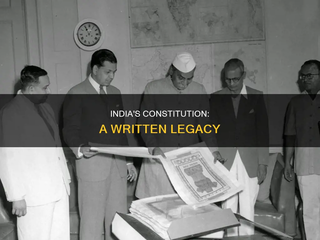 does india have a written constitution