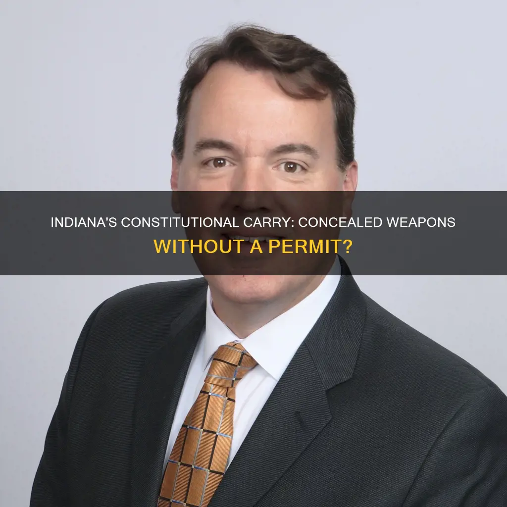 does indiana constitutional carry allow concealed carry