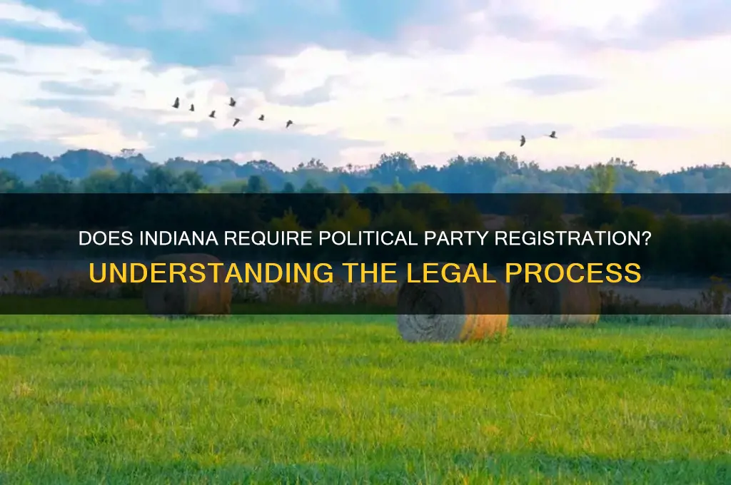 does indiana have to register as a political party