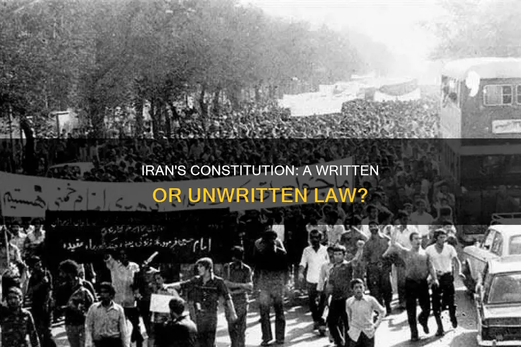 does iran have a written constitution