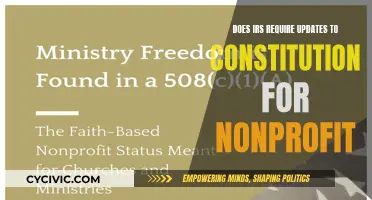 IRS and Nonprofits: Constitutional Amendments Needed?