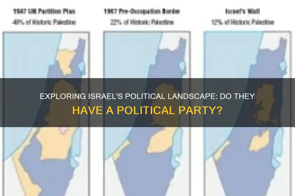 does israel have a political party