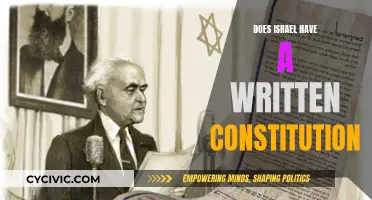 Israel's Constitution: Written or Unwritten?