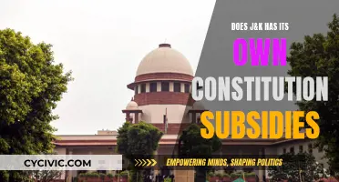 J&K's Constitution: Subsidies and Special Status