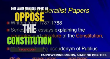James Madison's Constitution: Support or Opposition?