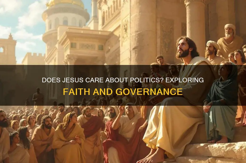 does jesus care about politics