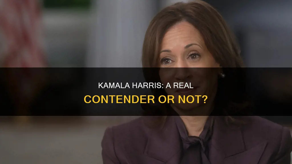 does kamala harris have a shot