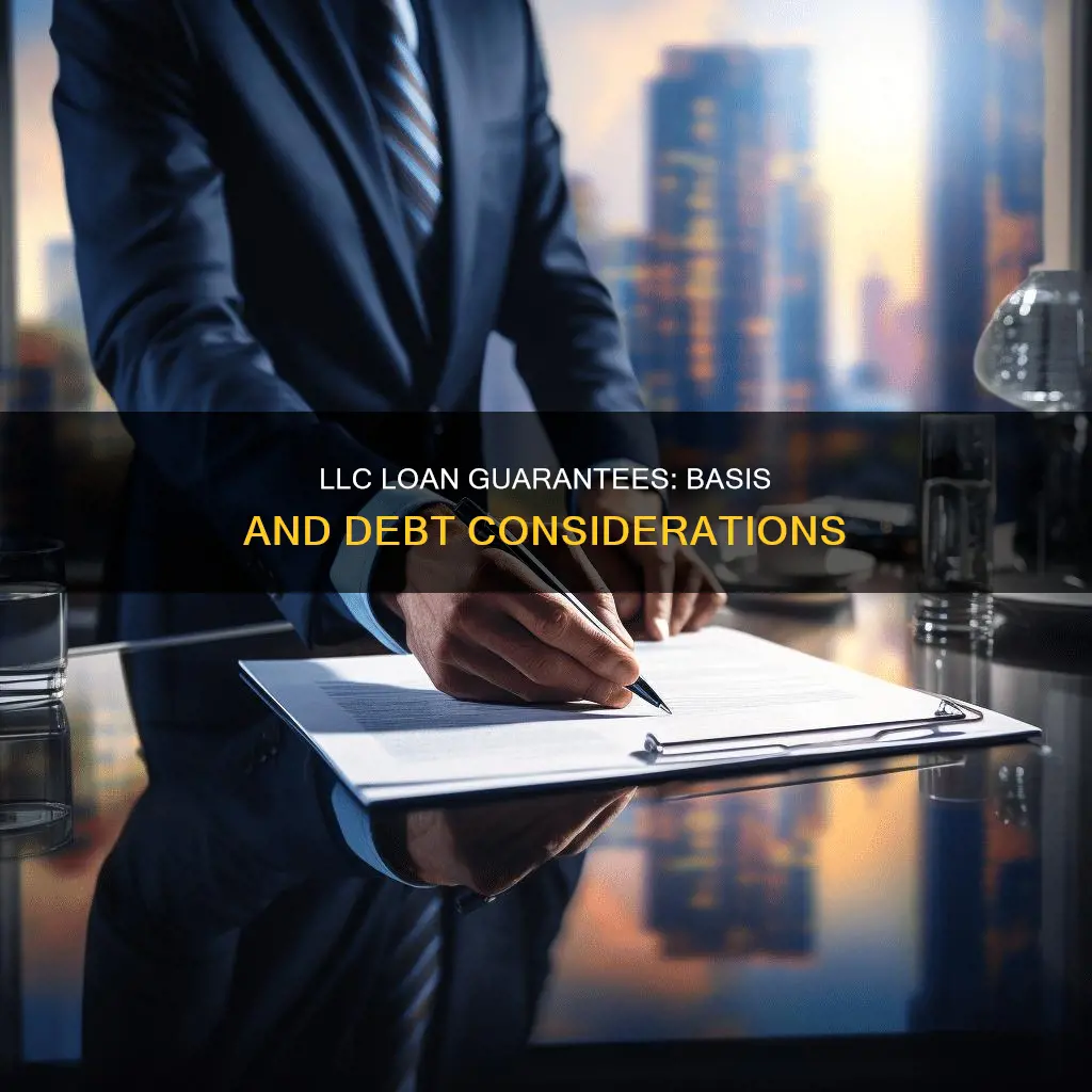 does loan guarantee of llc debt constitute basis