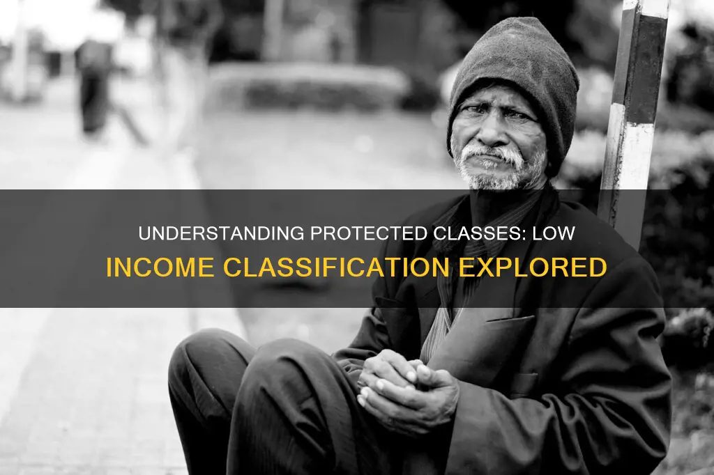 does low income constitute a protected class