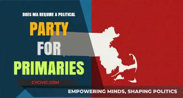 Does Massachusetts Mandate Political Parties for Primary Elections?