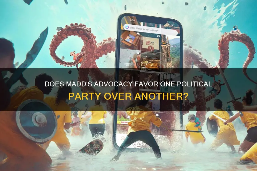 does madd only influence one political party