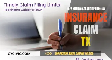 Mailing and Filing: Insurance Claim Process in Texas