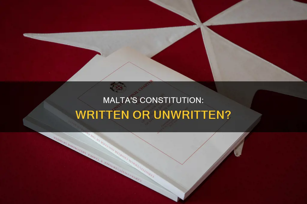 does malta have a written constitution
