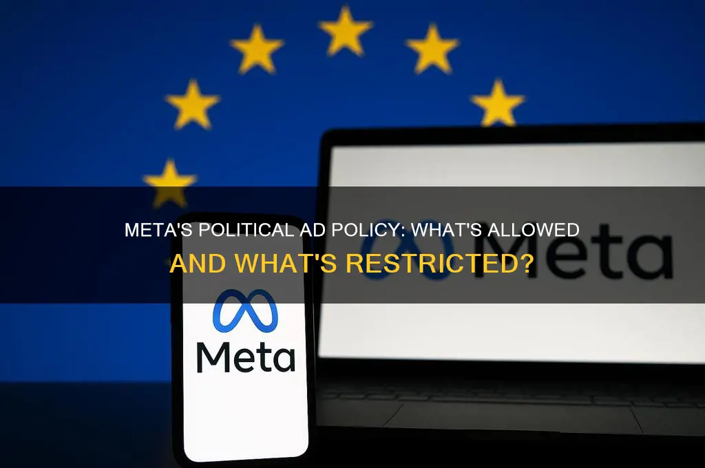 does meta allow political ads