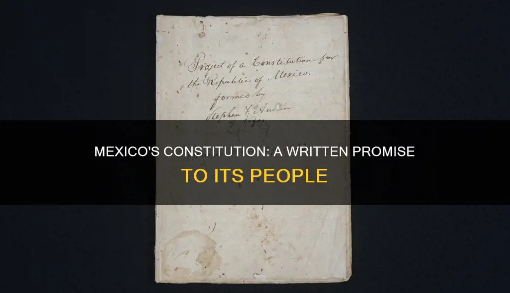 does mexico have a written constitution