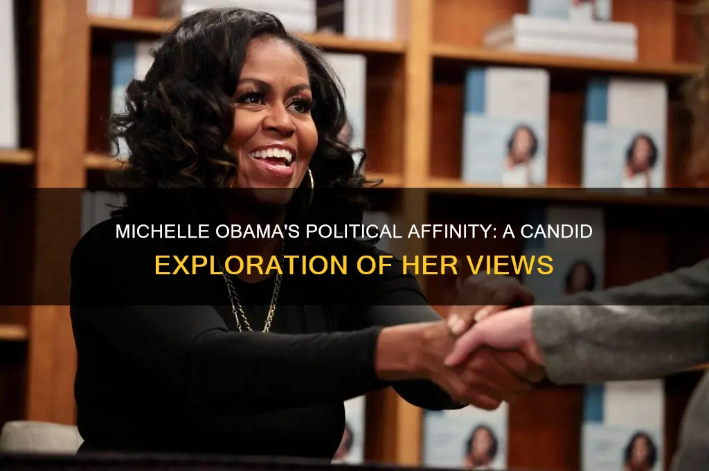 does michelle obama like politics