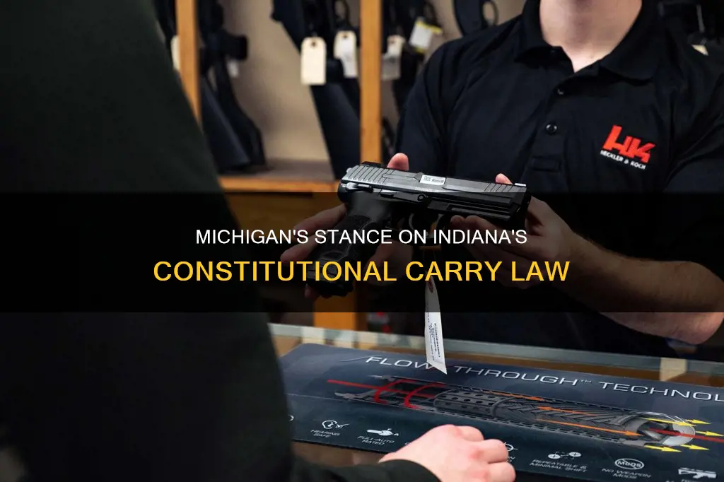 does michigan honor indiana constitutional carry