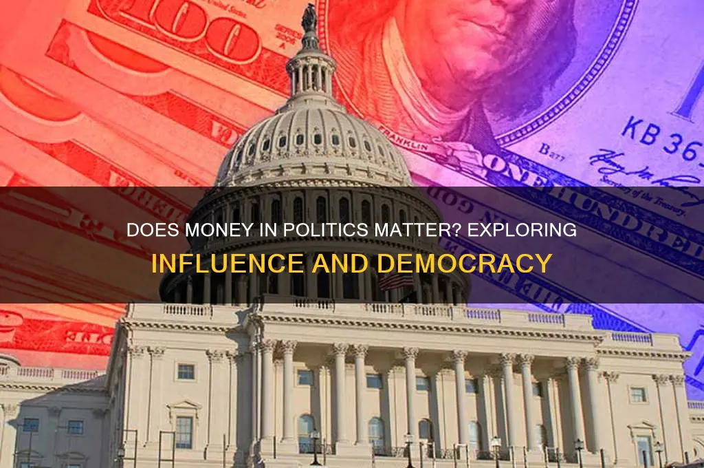 does money in politics matter