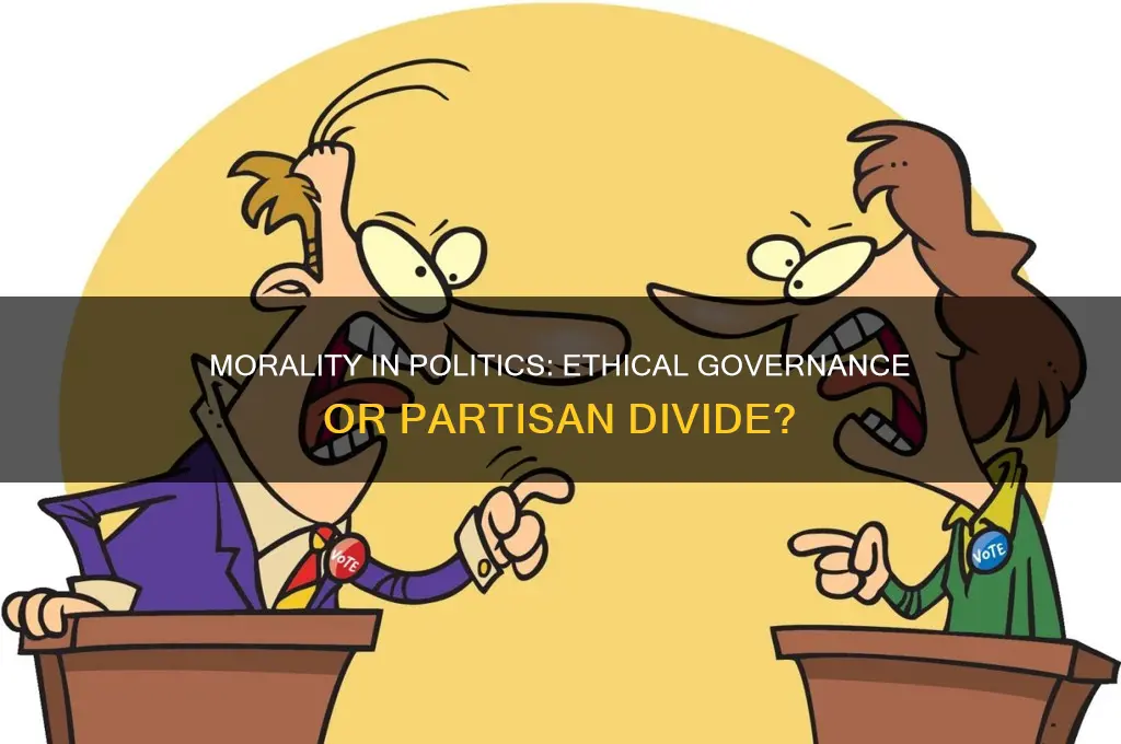 does morality belong in politics