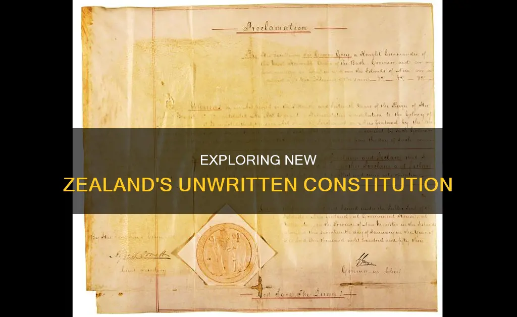 does new zealand have a written constitution