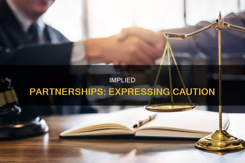 does no constitute a partnership whether express or implied