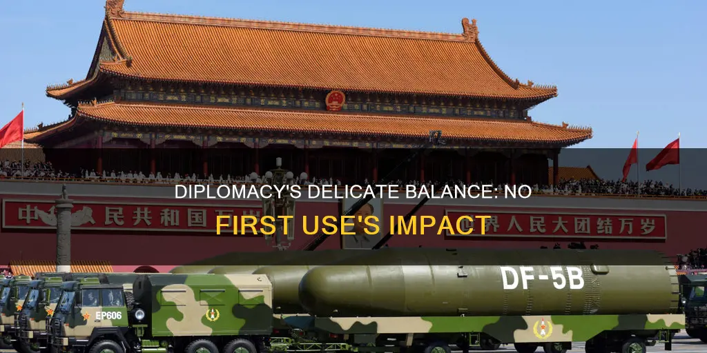 does no first use lead to diplomacy
