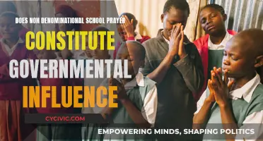 Non-Denominational School Prayer: Government Influence?