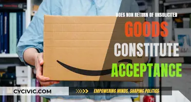 Understanding Acceptance: Non-Return of Unsolicited Goods
