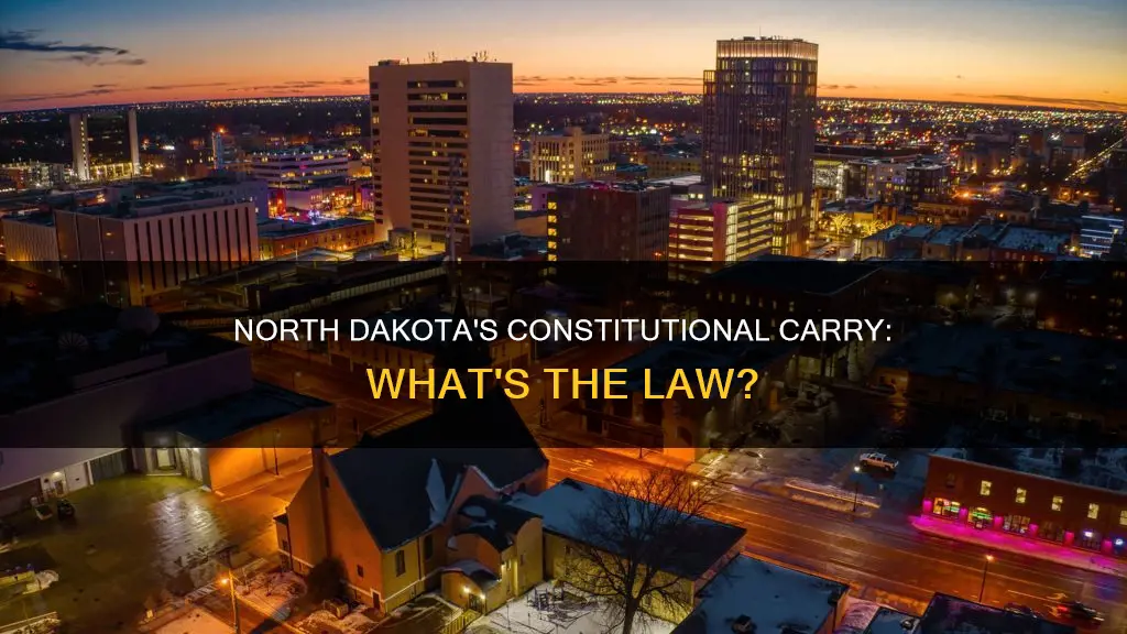 does north dakota have constitutional carry
