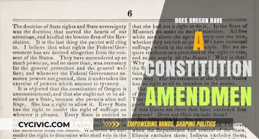 Oregon's Constitution: Amendments and Their Impact