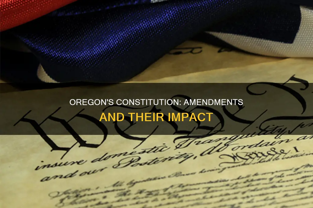does oregon have a constitutional amendment